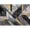murando PREMIUM Papier peint Abstrait 350x256 cm Décoration Murale XXL Poster Tableaux Muraux Tapisserie Photo Trompe l'oeil Marbre Effet 3D gris f-B-10038-a-b