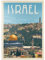 MyPuzzle Israel: Jerusalem, Die alte Stadt, Vintage Poster - Premium 1000 Teile Puzzle - MyPuzzle Sonderkollektion von Anderson Design Group