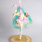 FABIIA Anime -Figur Hatsune Miku Miku Four Seasons Series Ohr -Figuren Sammelbare Modellspielzeug, PVC Statische Bildstatue Bewegliche Desktop -Ornamente/Gegenwart