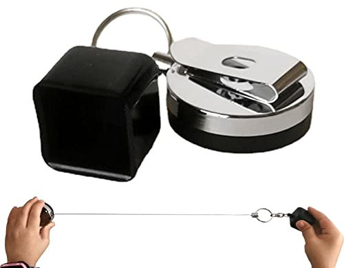 Bexdug Porte-Craie pour Billard,Sac à Billard rétractable - Porte-clés Porte-craies Billard Anti-Perte avec Clip Ceinture