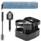Genius Invictus WD7 Zubehör-Set 4-TLG für Kabelloser Nass- und Trockensauger, Teppich Bürsten Rolle, Reinigungsbürste Aufbewahrungsbox Reinigungskamm