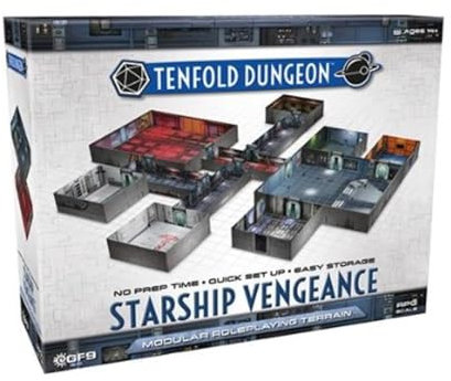 Gale Force Nine GF9TFD12 Tenfold Dungeon: Starship Vengeance