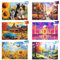 Biarek 6 Pack 36 große Teile Puzzles für Senioren Puzzle Demenz Alzheimer Produkte Aktivitäten für ältere Erwachsene Einfaches Puzzle Alzheimer Geschenk für Patienten im Pflegeheim mit 6