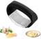 MVCUASF Garlic Press Garlic Crusher Stainless Steel Labor Saving Ginger Garlic Press Rocker Easy to Use and Clean for Kitchen Cooking Chopped Vegetables Uses, Black