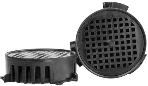 2 x Activated Carbon Filters for Liebherr Fridge 9096342 9881116, Fresh Air Filter for Miele 10806820, Diameter 45 mm Carbon Filter Round