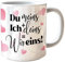 Tazza Du meins ich deins San Valentino Love Tazza da caffè Idea Regalo Anniversario per lui e lei