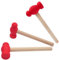 Abaodam 3 Pièces Marteau en Bois Les Tout-Petits Jouets de bébé Robot Garçons Jouets agités Jouer Toys Goodies Noel Jouets musicaux Marteau pour bébé Marteau d'accessoire Photo
