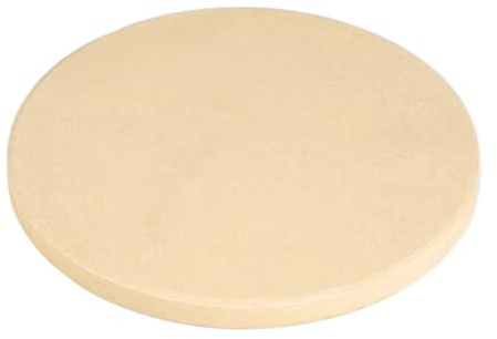 Pizza Stone 19 Inch Pizza Stone for Grill, Outdoor BBQ Accessories, Charcoal Plate, Deflector
