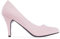 Andres Machado - Elegante Pumps aus Leder in Rosé. Gr. 34