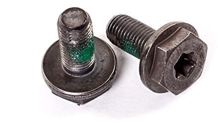 2x Kurbelschraube Fahrrad T40 Torx für 4-Kant Tretlager Innenlager Bolts