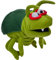 Living Puppets WS686 Handpuppen, Grün, 22cm