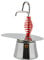 Gnali & Zani Coffee Maker Morosina for 2 Cups, Stainless Steel, Vintage Grey, 28 x 28 x 18 cm