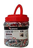 ELEMATIC BLUEFIX/VA BARATTOLO 250PZ TASSELLO NYLON