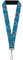 Buckle Down Homme Lanyard - 1.0 Stitch Expressions/Hibiscus Collage Green-bl Porte cl , Multicolore, Taille unique EU