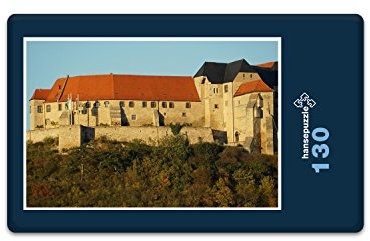 hansepuzzle 30761 Gebäude - Schloss Neuschwanstein, 130 Teile in hochwertiger Kartonbox, Puzzle-Teile in wiederverschliessbarem Beutel