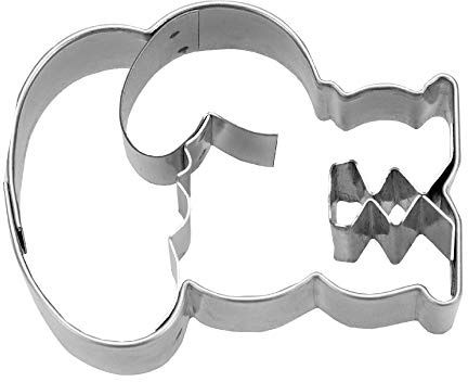 Städter 216693 Ausstechform, Edelstahl, Silber