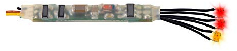 Viessmann Modelltechnik 5273 Mikro-Blinkelektronik rot-gelb Feuer, 3 LEDs Blinkelektronik 1 St.