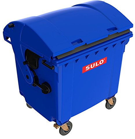 Sulo Müllgroßcontainer MGB 1100 Liter mit Runddeckel (RD) (Blau)
