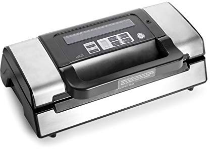 Lacor 69353 69353-Machine à vide Efficient Professionnel, sans BPA, 130 W, acier inoxydable, Argent Métallique