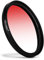 CELLONIC Farbverlauf Filter Rot kompatibel mit Sigma Ø 62mm Verlauffilter Verlaufsfilter