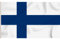Storm&Lighthouse Bandiera della Finlandia Finlandia, bandiere europee 1,5 x 0,9 m con occhielli