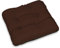 SuperKissen24. Stuhlkissen Sitzkissen für stühle - 4er Set 45x45 cm - Outdoor und Indoor - braun