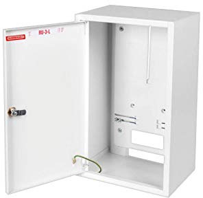 Zählerschrank Sicherungskasten Verteilerkasten AUFPUTZ 1-3 PHASEN IP30 (3PHASEN RU-3-L)