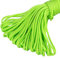 King of Trade Paracord 550 Fallschirmschnur Schnüre Nylonleine 4 mm stark, 5 m lang Farbe neon grün