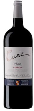 Estuche de vino Cune Rioja Reserva (2 botellas + decantador)