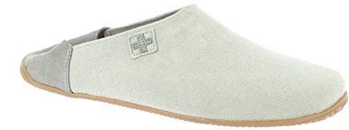 Living Kitzbühel Unisex Slippers Cross & Leather Cap Hausschuh, Stone, 41 EU