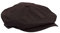 WALKER AND HAWKES - Danesford - Unisex Bakerboy Schiebermütze gewachst aus 8 Teilen - Country-Stil - Braun - M (58cm)