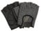 Adapter Universe Autofahrer Handschuhe Retro Vintage Leder Fingerlose Fahrerhandschuhe Fahrrad Grau