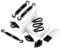 Sun Shade Sail Hardware Kit M6, Awning Attachment Set Heavy Duty Sun Shade Sail Fixing Kit for Garden - Black 33PCS