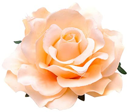 BIUDECO 5pièces Pince à Cheveux Fleur Broche Fleur Corsage Rose Pince à Cheveux Rose Pour Robe De Mariage