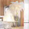 FYHCY Lampadaire, Lampe Plume d'Autruche avec 35 Plumes, Lampadaire en Résine Dorée, Grand Lampadaire, Convient pour Chambre et Salon, 170 x 110 cm C