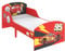 Disney Cars Lightning McQueen Kleinkindbett, stabile Holzwerkstoff-Konstruktion, geschützte Seiten, Holzlatten, passend für 140 x 70 cm große Matratze (Matratze nicht im Lieferumfang enthalten)