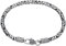 4mm königskette armband 925 sterling silber byzantinisches armband gliederarmband mit vajra dorje verschluss für herren damen 20cm