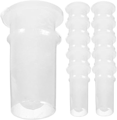 Kisangel Bb-quietschspielzeug Für Schuhe Puppen Und Haustiere 100 Stück Mini-bb-pfeifen Aus Kunststoff Sicher Geruchsneutral Für Baby- Und Haustierzubehör