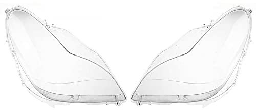 MRNHA 2 StüCke Auto Frontscheinwerfer Scheinwerfer Lampe Objektivabdeckung für W219 CLS350 CLS500 CLS550 2006-2011