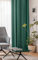 Bishilin Verdunklungsvorhänge Dunkelgrün 96x160CM, Vorhänge Blickdicht mit Ösen 2 Set Modern Einfach Gardinen Verdunkelnd Wohnzimmer Jugendzimmer Schlafzimmer