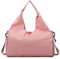 CCAIPU Sporttasche, Wasserdicht Yogatasche Turnbeutel mit Schuhe Fach und nass Tasche für Yoga-Matten & Yoga-Zubehör große Kapazität Tote für Frauen (Rosa)