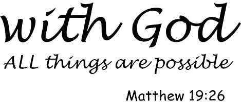 Bible Verse Stickers, Removable Modern Letters Proverbs Bible Verse Wall Art Stickers Wall Decal Wall Decals Peel and Stick for Home Decor