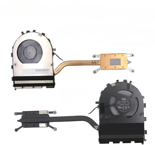 DC5V Replacement CPU Cooling Fan for Lenovo ThinkPad E14 E15 Heatsink Laptop Heatsink Fan Integrated Graphics CPU Cooler 5H40S72906 5H40S72907 (Thinkpad E15)