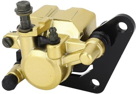 Front Brake Caliper Assembly Ybr-125-fbc for YBR125 2007-2017 | Metal Hydraulic Stopper for 2007-2017 YBR125, - Alloy with Pads, Braking Clamp for Daily Commuting