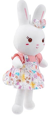 Generisch Plüsch Kaninchen Puppe Stoffhase B Kissen Plüschtiere Kaninchen Puppe Kaninchen Puppe Mit Rock Osterkaninchen Osterkaninchen Kaninchen Plüschmaterial Rosa