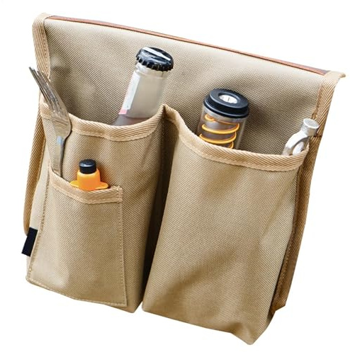shjxi Sessel-Organizer für Campingstuhl, Armlehne, Aufbewahrungs-Organizer, Strandstuhl-Aufbewahrungstasche, multifunktionaler Aufbewahrungs-Organizer für Camping, Reisen, Outdoor-Stuhlaufbewahrung