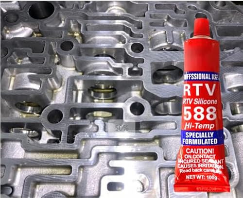 Silicone Alte Temperature,Sigillante per Motori,100g Guarnizione Liquida,Sigillante Alte Temperature Motori,Sigillante Motore Alte Temperature,Mastice Guarnizioni Motore,Guarnizione Liquida Idraulica