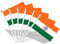 AhfuLife 15 Bandiere India Tenute a Mano, Bandiere Indiane con Asta Bianca da 30 cm, per Decorazioni del 26 gennaio, per Festa Nazionale dell'indipendenza, Giardino, Strada, Feste (15 Pezzi,India)