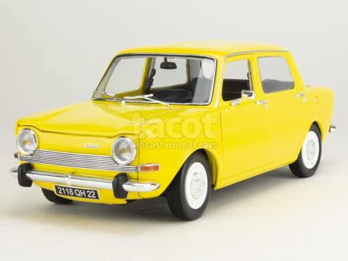 Simca 1000 LS 1974 Maya Gelb 1/18