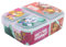 Premium Brotdose PAW PATROL GIRL SUPERPOWERS Lunchbox mit 3 Fächern, Bento Brotbox für Kinder - ideal für Schule, Kindergarten oder Freizeit